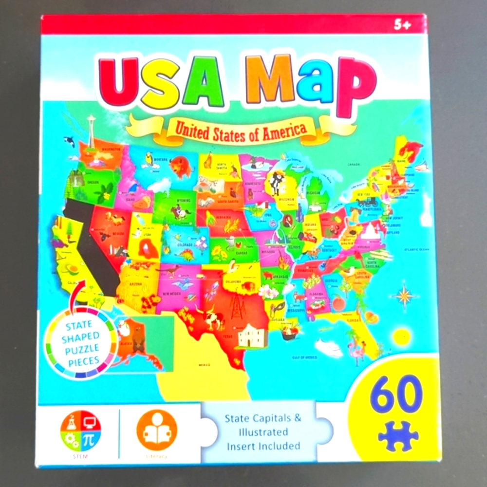 USA Map puzzle